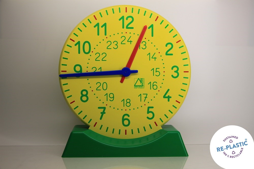Big Teaching Clock With Stand
