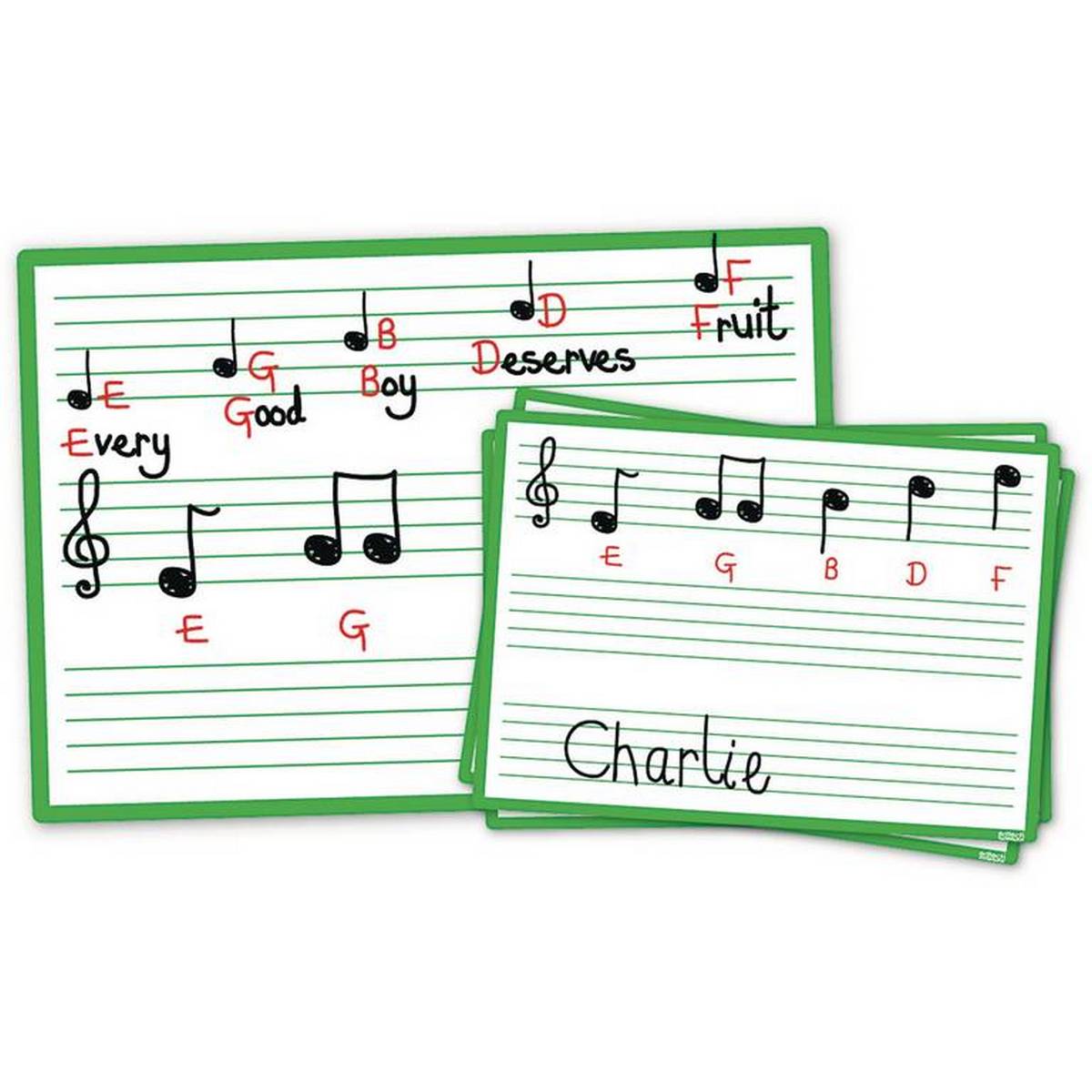 Music Dry-Wipe Board Classpack