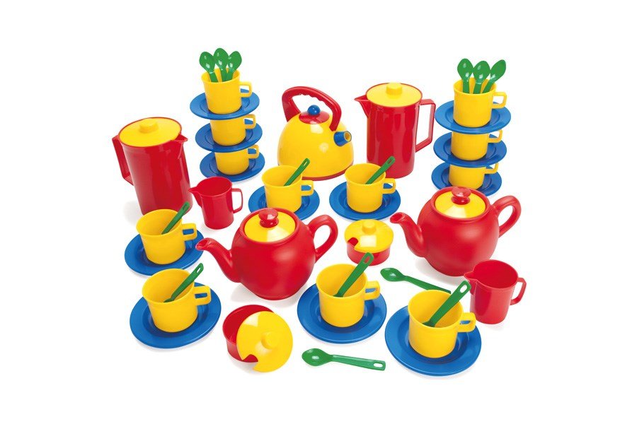 12 Play Tea Set - 53 Pieces - ABC School Supplies