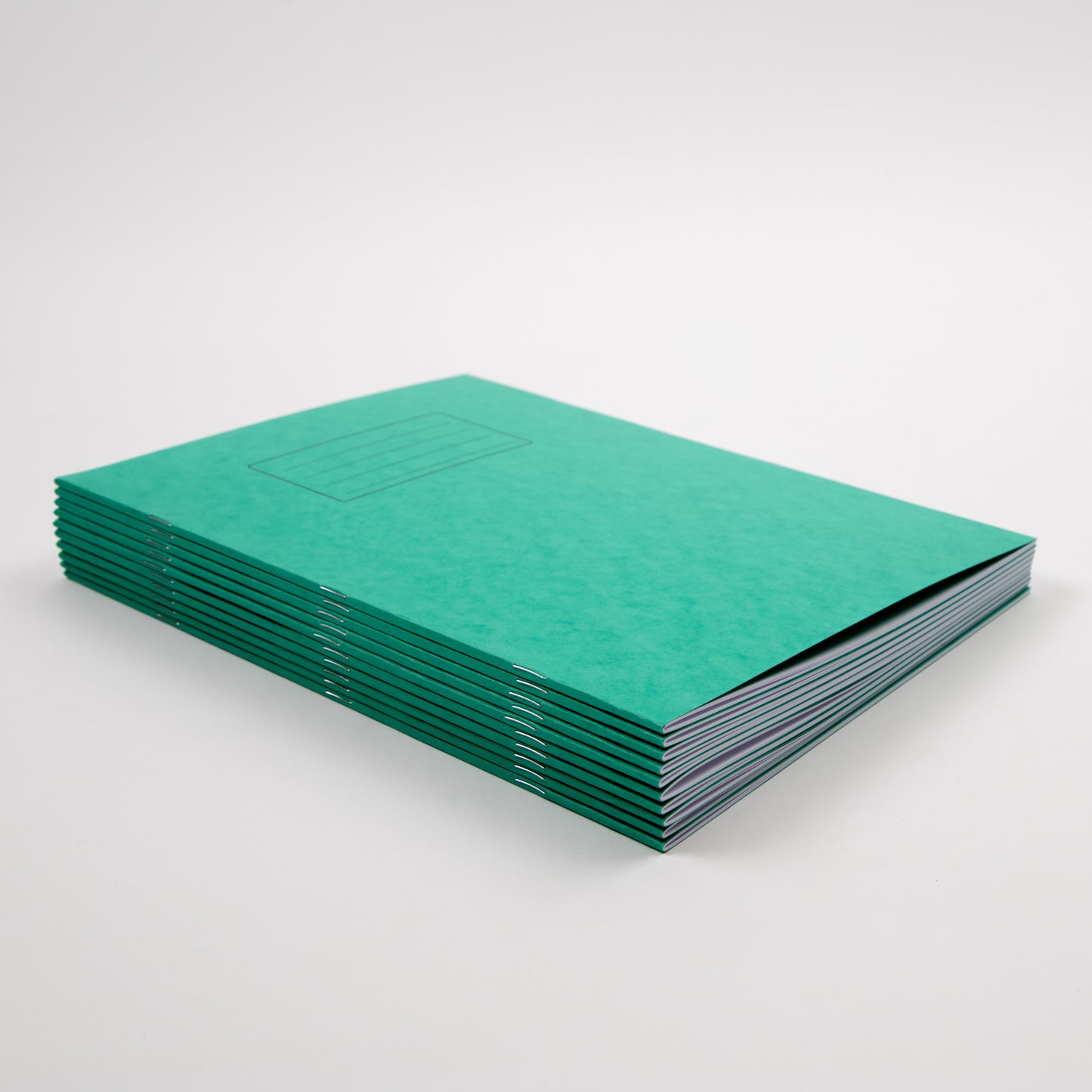 Classmates A4 Exercise Book 32 Page, Plain Blank, Green - Pack of 100