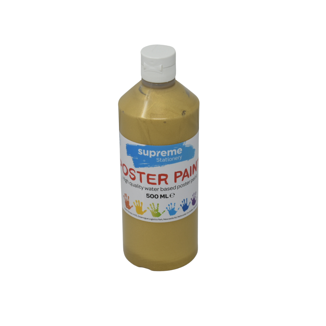 Supreme 500ml Bottle Poster Paint - Gold