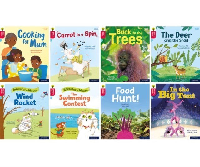 2025 Oxford Reading Tree Word Sparks: Level 4: Mixed Pack Of 8 - ABC School Supplies