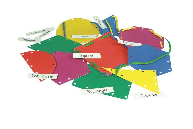 **Jumbo Threading Shapes Pack of 30