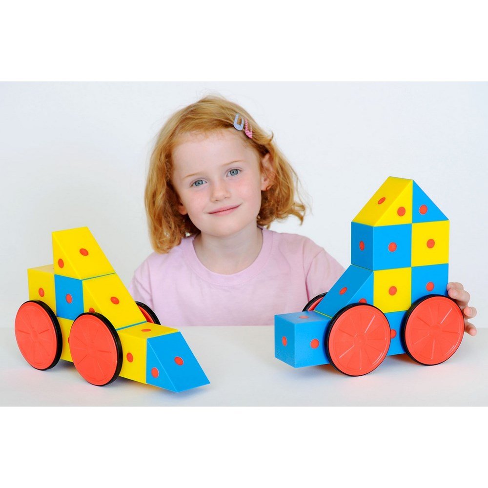 3D Magnetic Blocks - 20 Pieces - ABC School Supplies