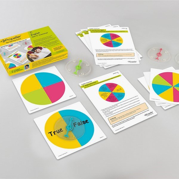 **6th Class - Grammar Spinner Kit - ABC School Supplies