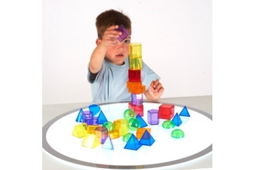 Translucent Geometric Shapes