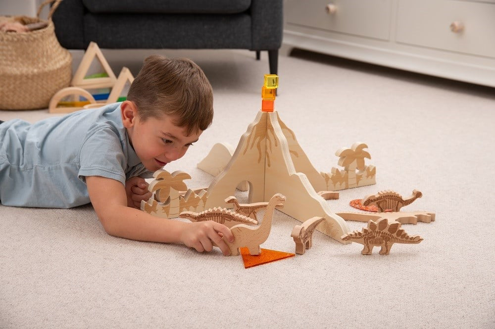 Dinosaur Wooden Blocks