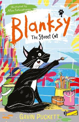 Cover image for Blanksy the Street Cat