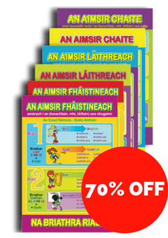 Irish Vocabulary Posters - Rang 3/4