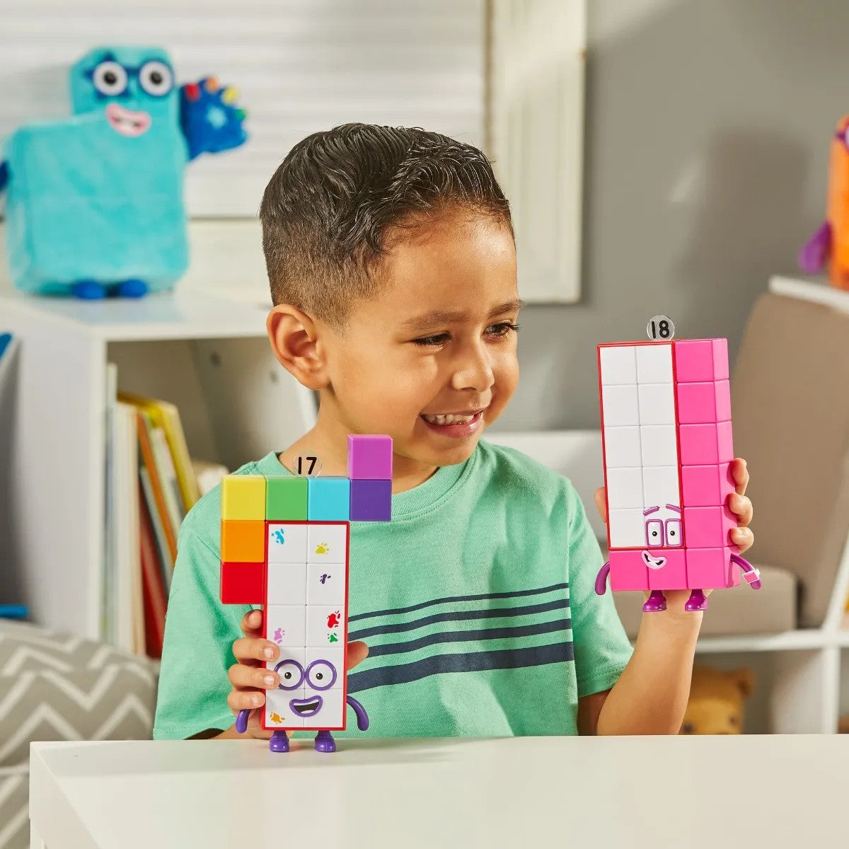Learning Resources Numberblocks Friends Seventeen and Eighteen