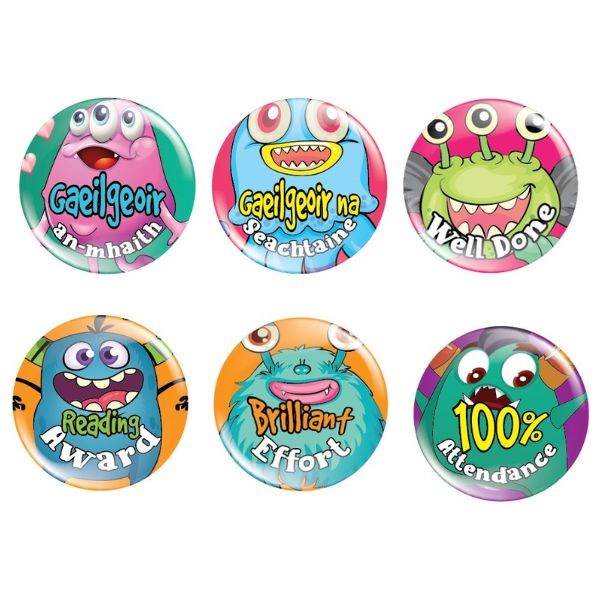 ** Assorted Badges - Pack of 60
