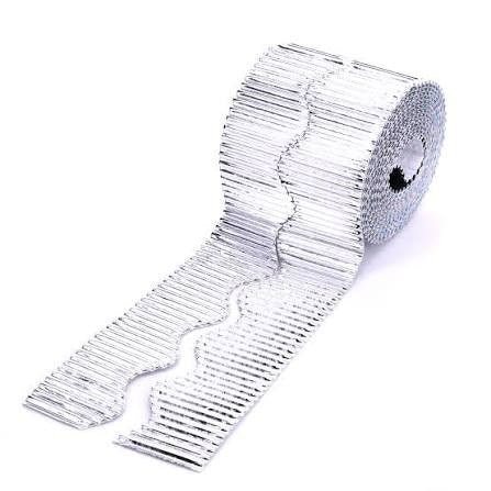 Bordette Metallic Silver