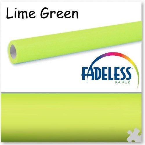 **Fadeless Display Rolls 1.2m x 3.7m Lime Green