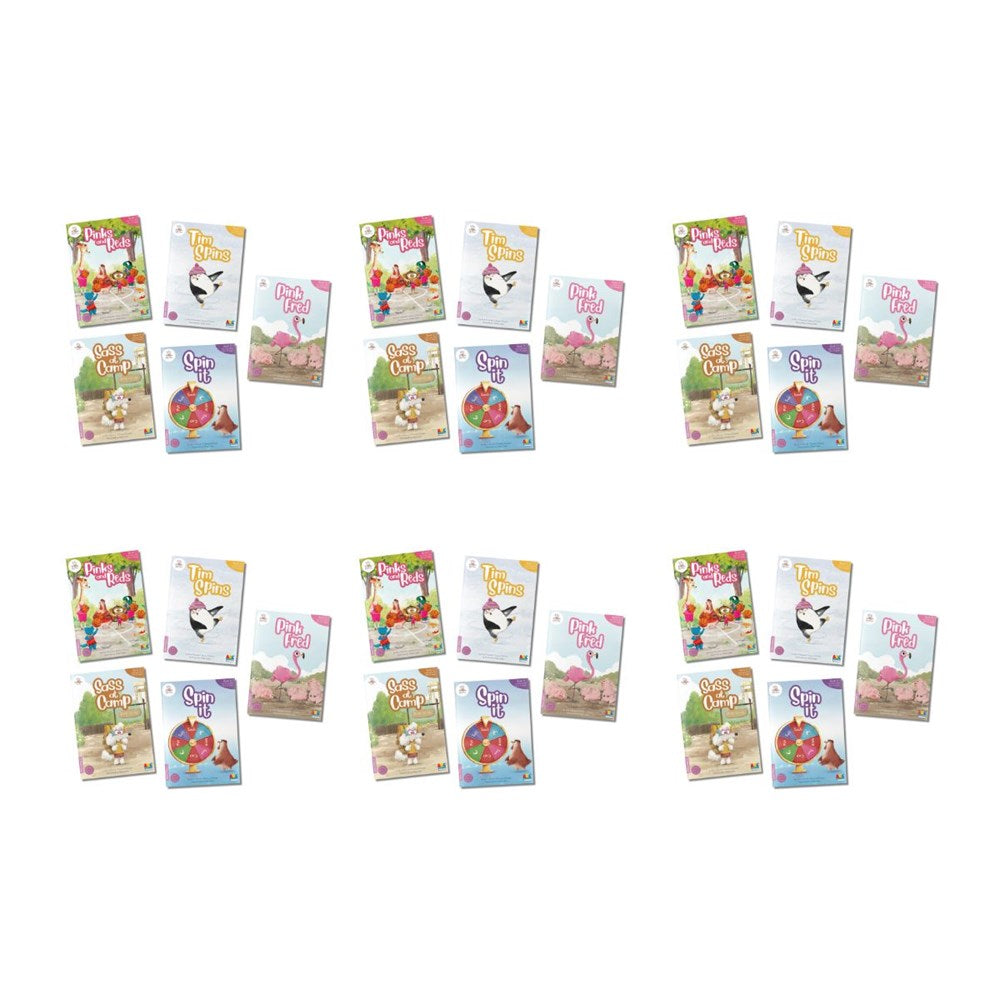 Bidee Phonics Decodable Readers Series 1 Phase 2+ - 6 Pack