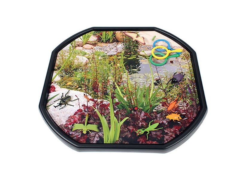 Tuff Tray Mat In the Garden