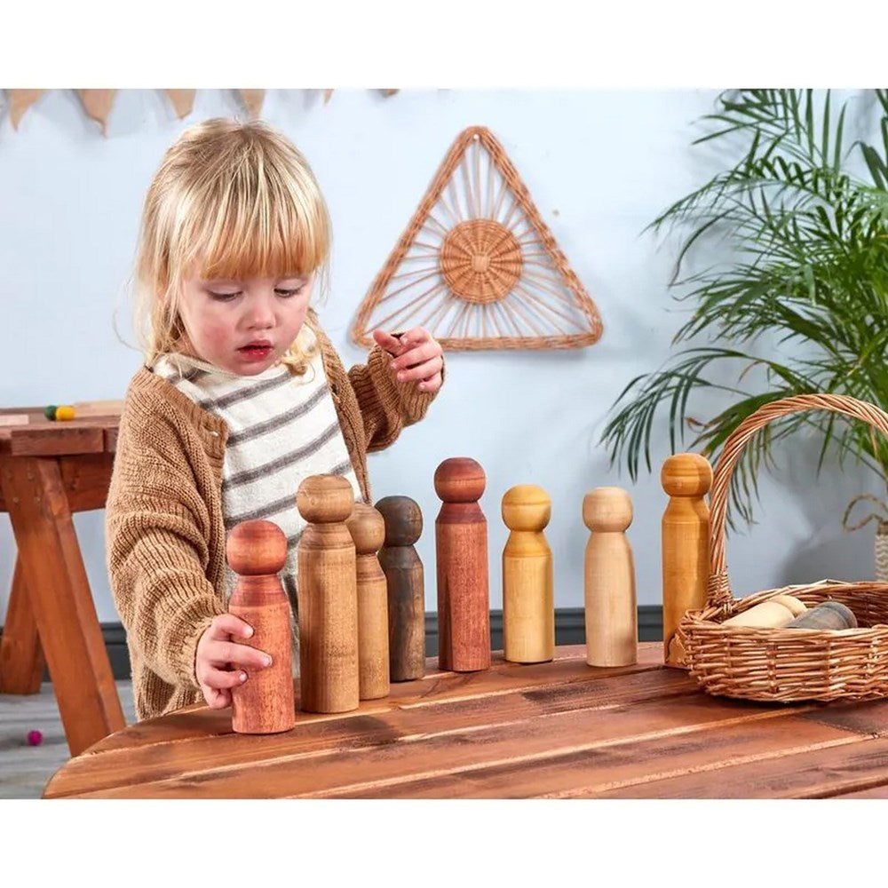 Cosy Giant Outdoor Peg People Pack Of 10