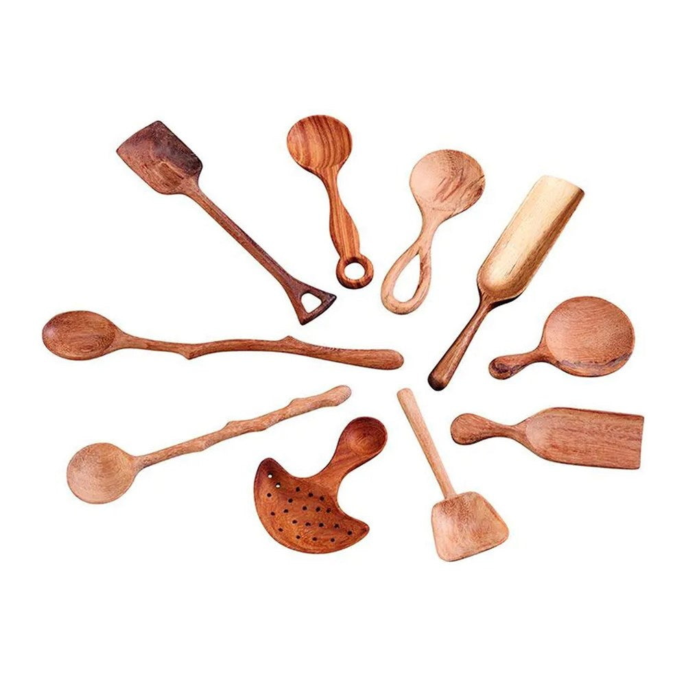 Enchanted Wooden Spoons - Set of 10