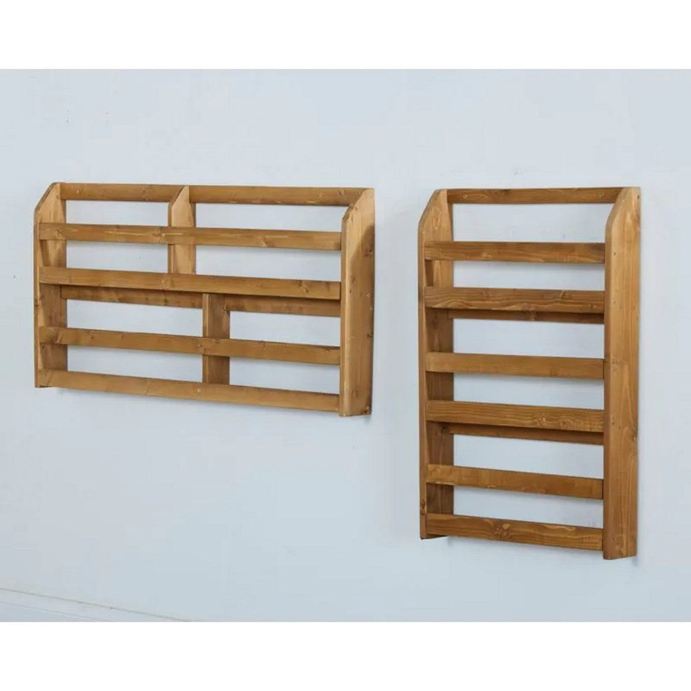 Cosy Curiosity Flat Fencing Wall Book Case Vertical