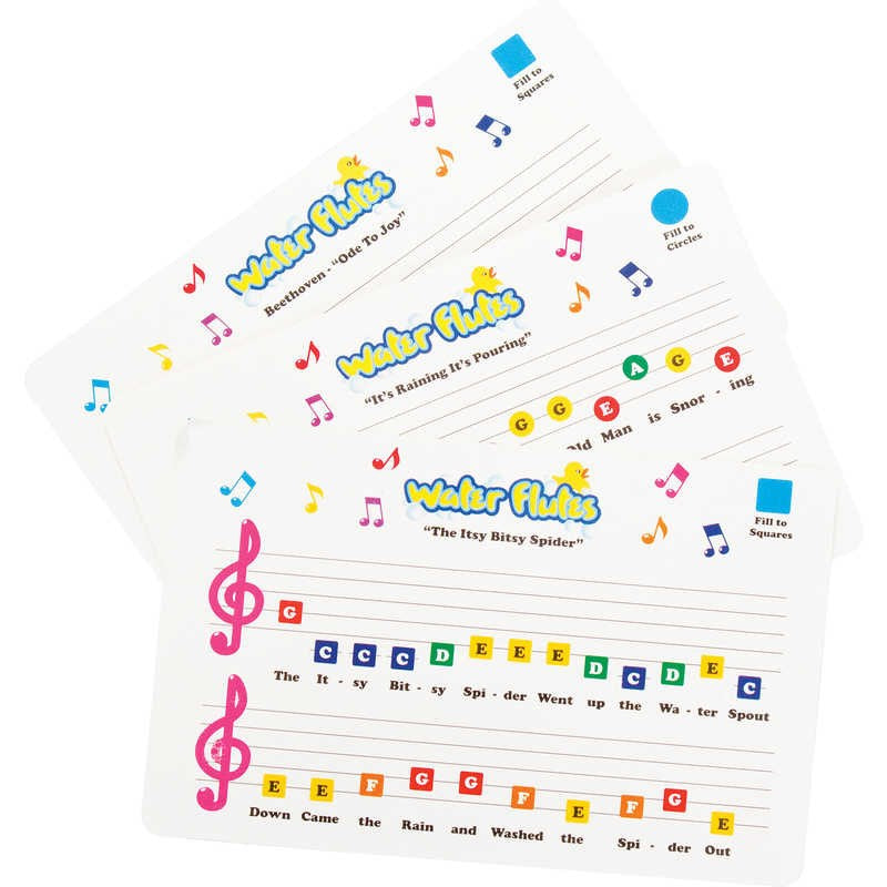 Water Flutes Set of 5