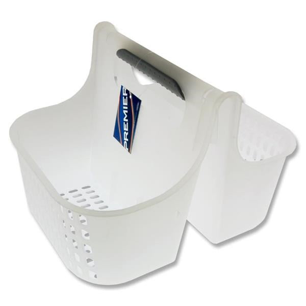 ** **Multifunctional Storage Caddy Basket - White