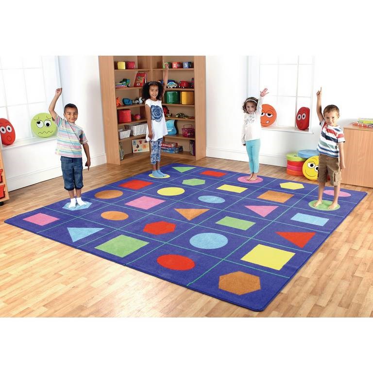 Geometric Shapes Placement Mat 3mx3m
