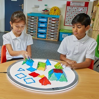 Slimline Round Light Pad from Hope Education