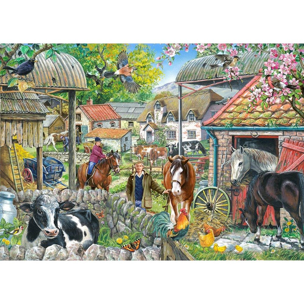 Horseshoe Farm - Big 250 Piece Jigsaw Puzzle