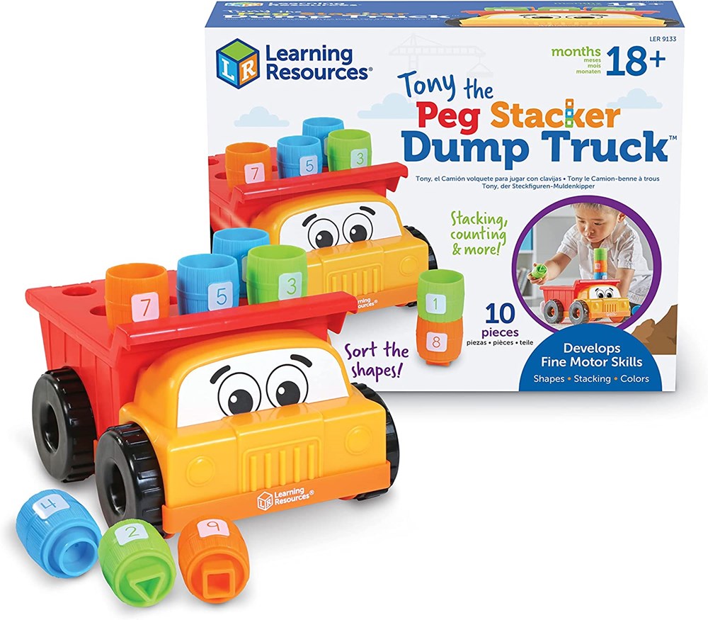 Tony the Peg Stacker Dump Truck™