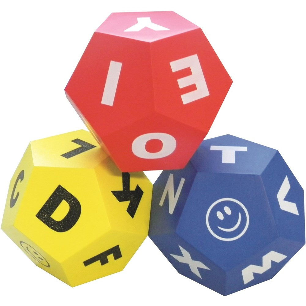 Spordas Set Of 3 Educational Dice