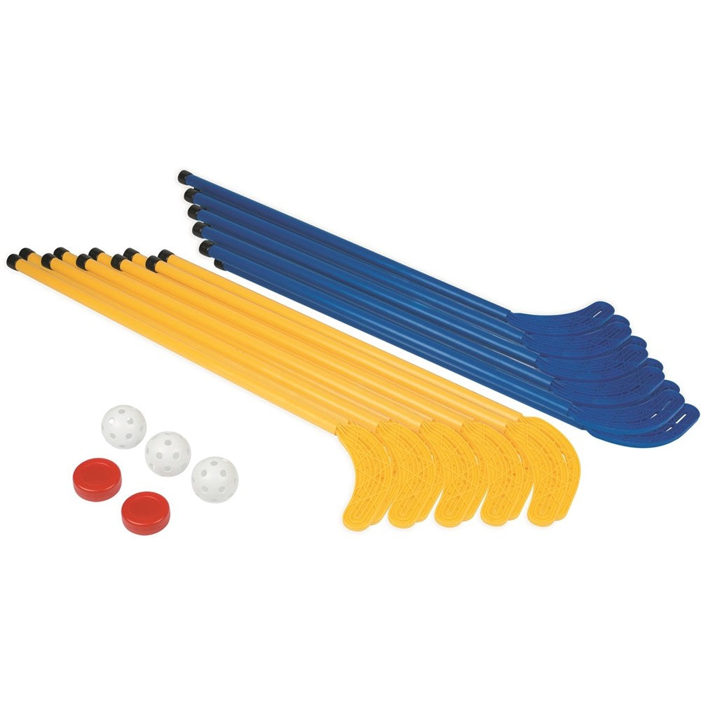 Large Floor Hockey Set - 20 sticks