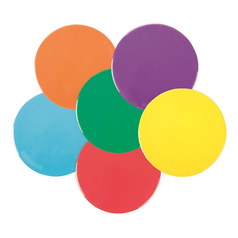 Spordas Utility Sequencing Spot Markers Set Of 6 Colors