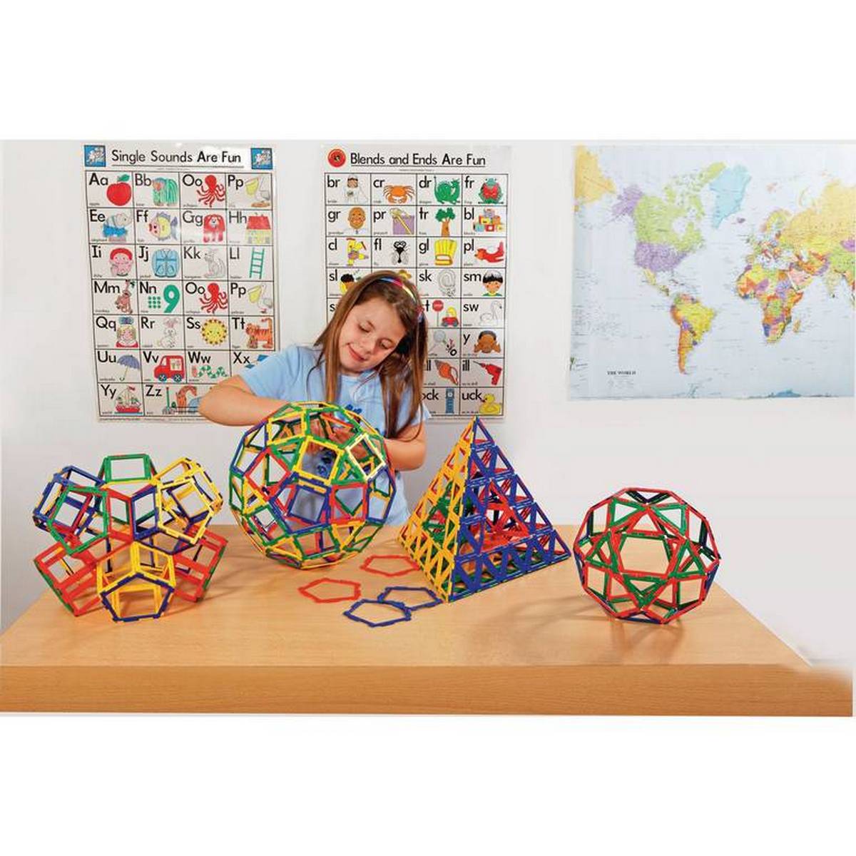 Polydron Frameworks Set