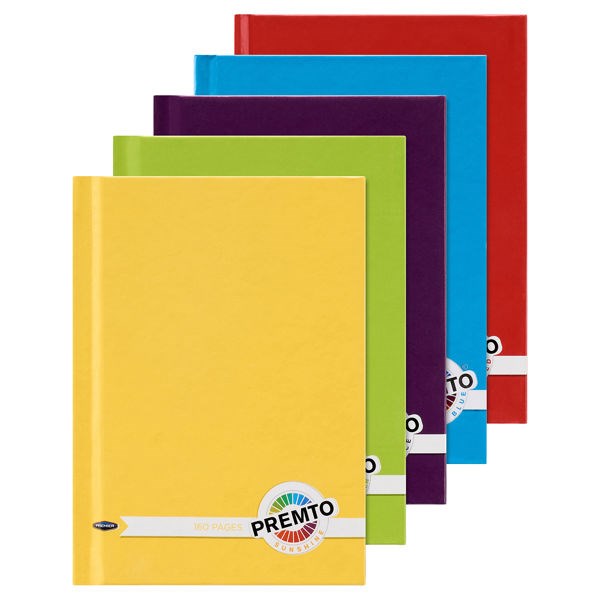 ** A6 160pg Hardcover Notebook