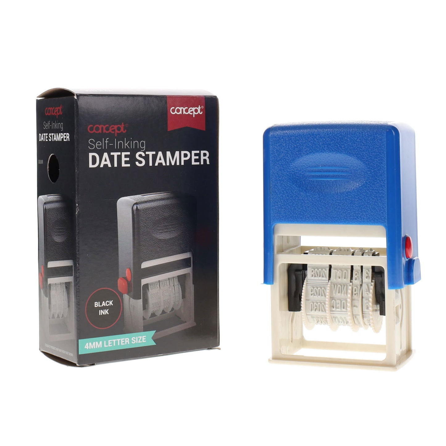 Concept Office Pro Self-Inking Date Stamper