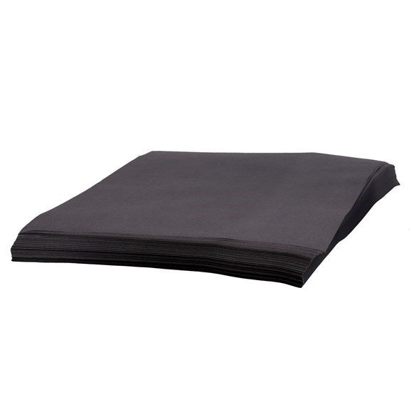 A2 Black Sugar Paper - 100Gsm Pack Of 250 - ABC School Supplies
