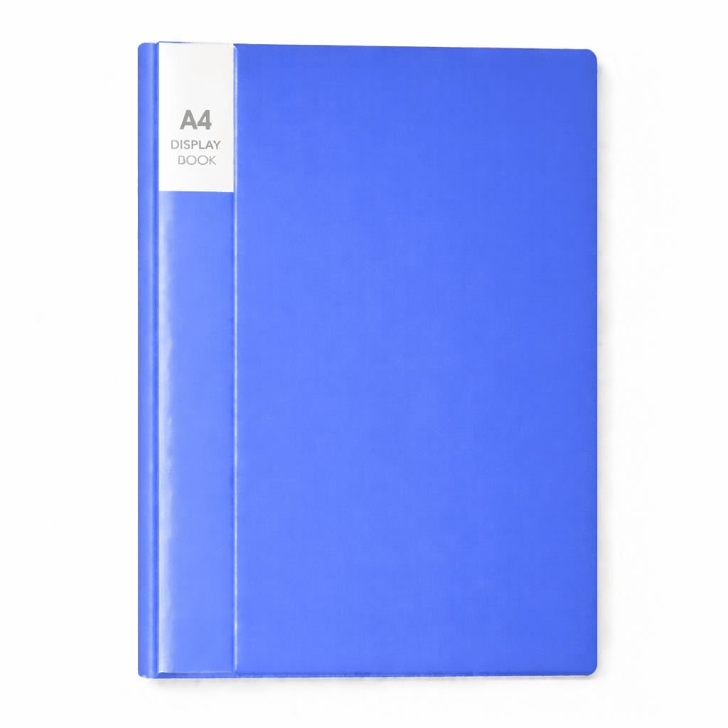 A4 80 Pockets Display Book - Blue - ABC School Supplies