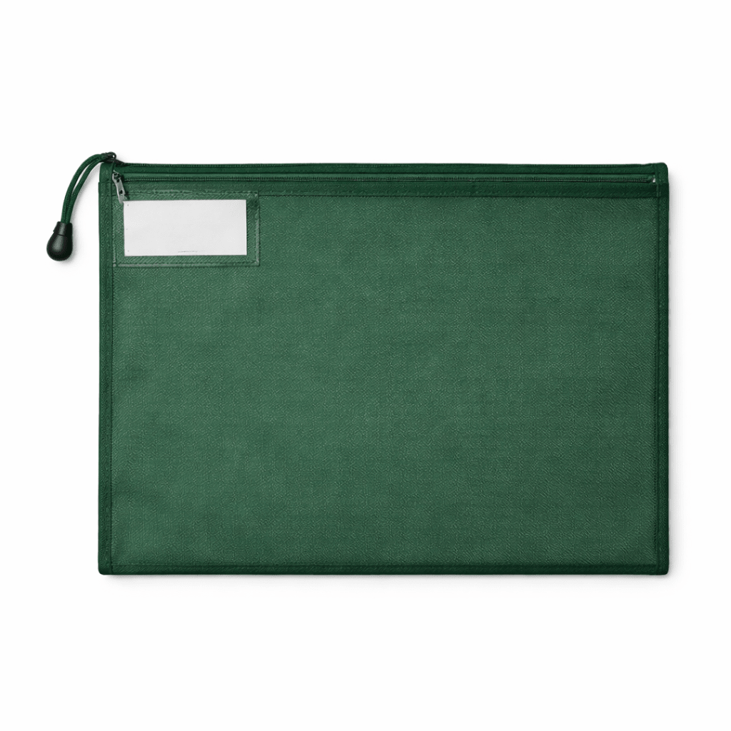 A4+ Extra Durable Mesh Storage Wallet - Green - ABC School Supplies