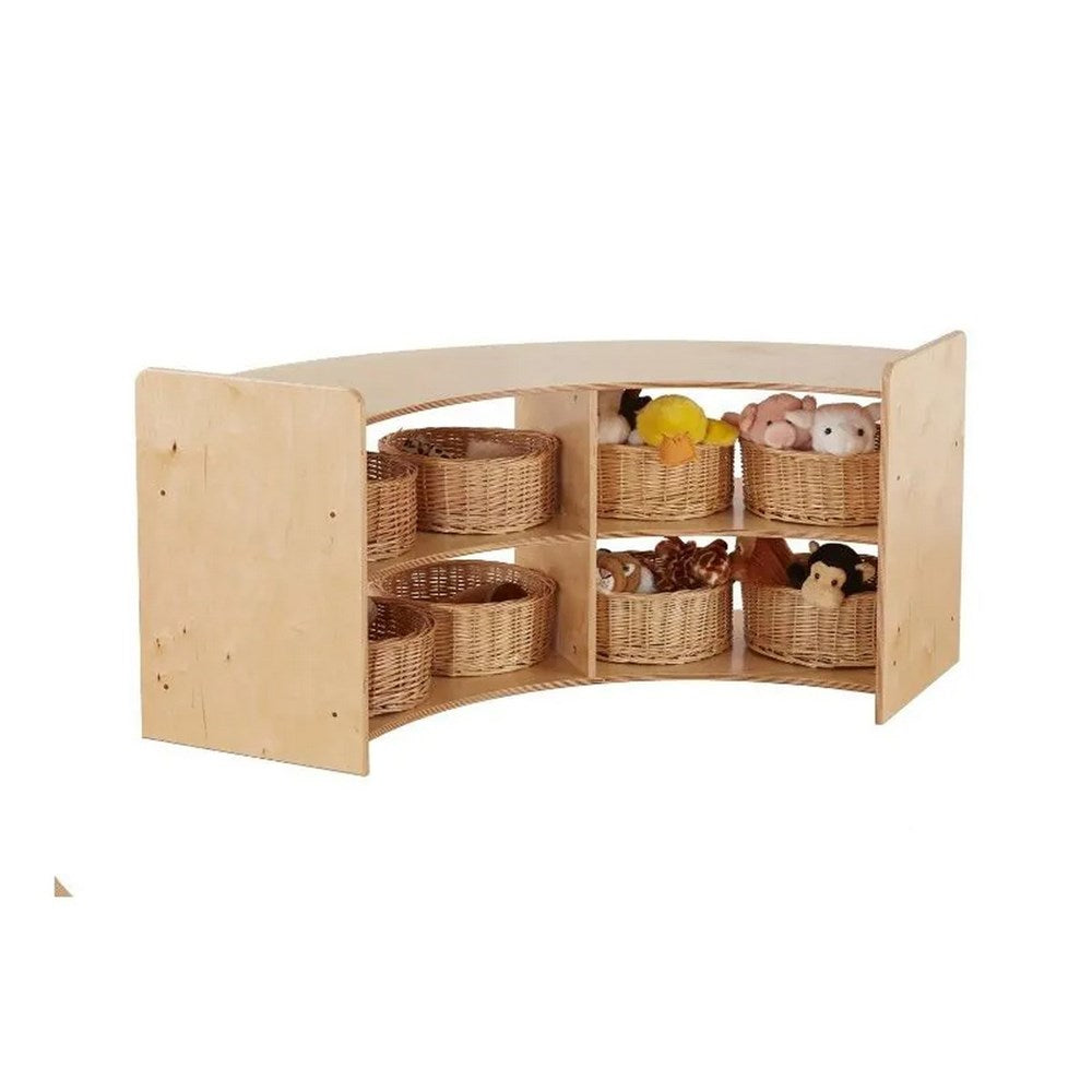 Cosy Rookie Large Curve Open Shelving Unit