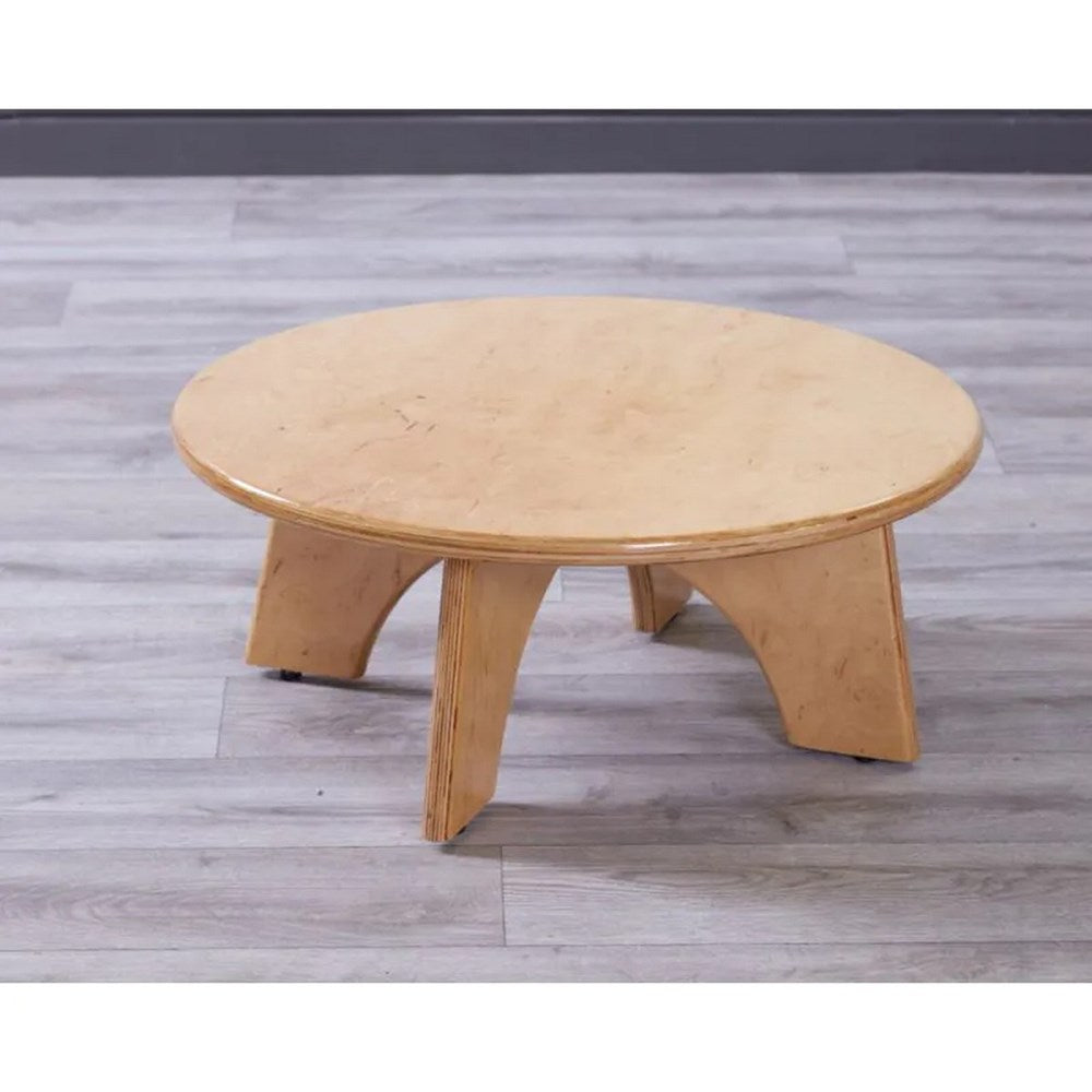 Cosy Sensory Magnetic Mirror Tray And Low Round Table Set