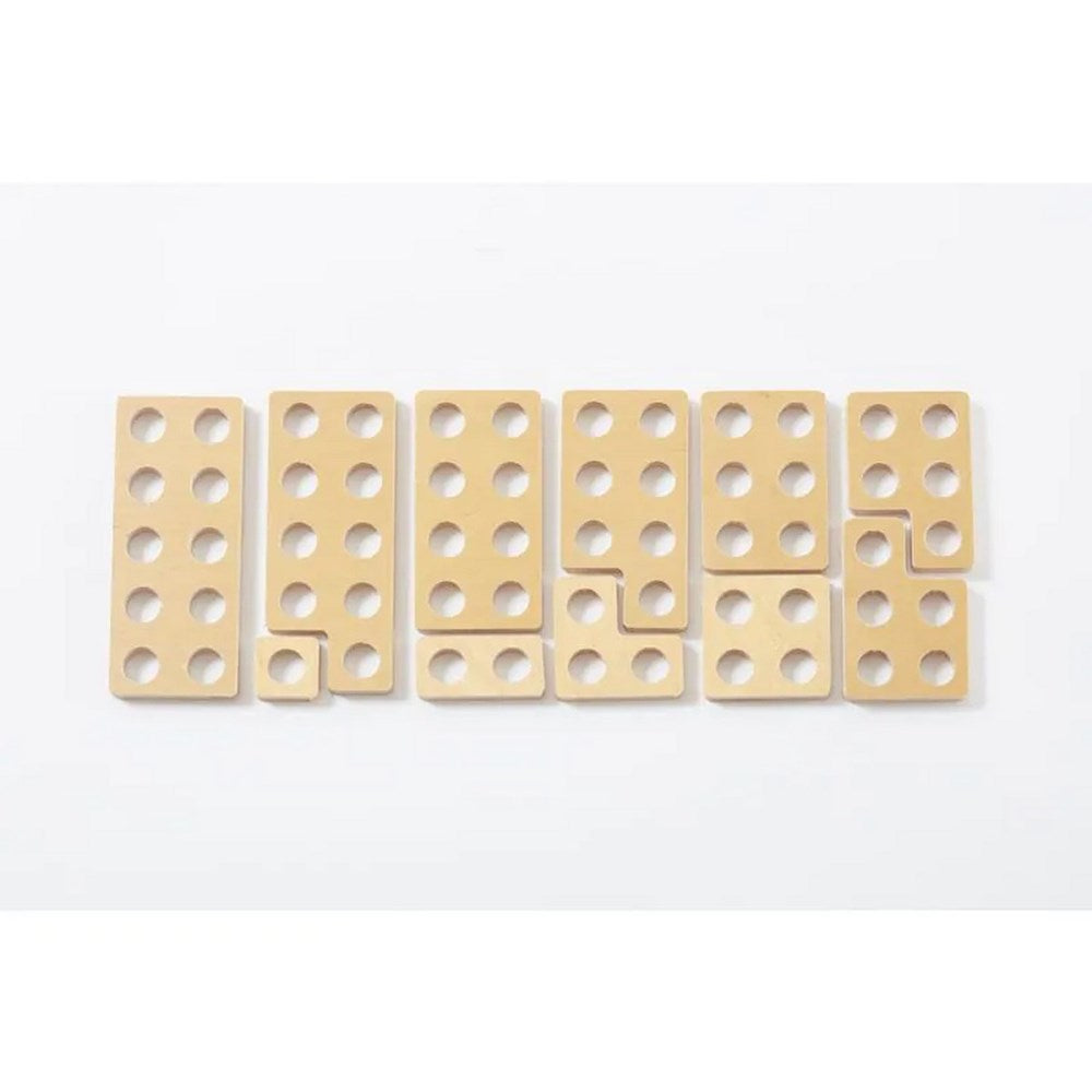 Small Wooden Number Frames - 11 Piece Set