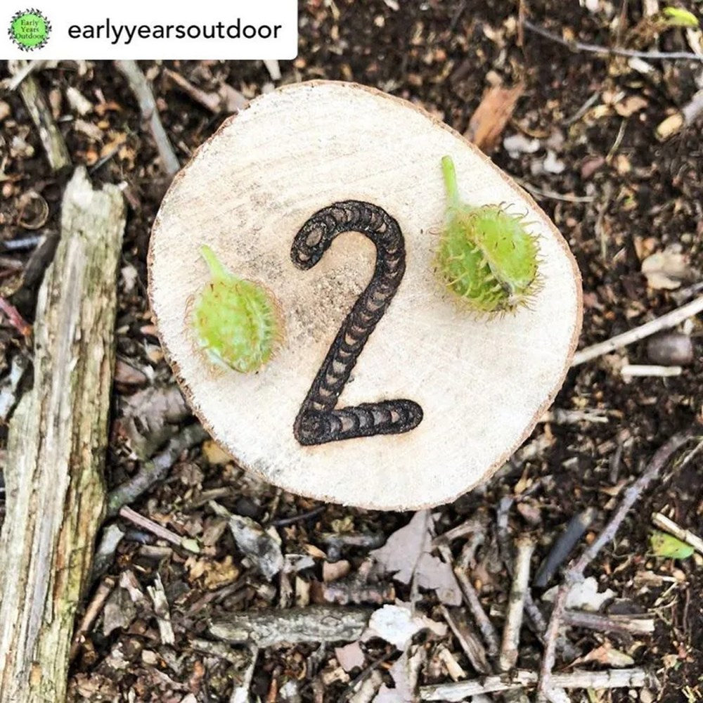 Cosy Number Trail Markers Set Of 20