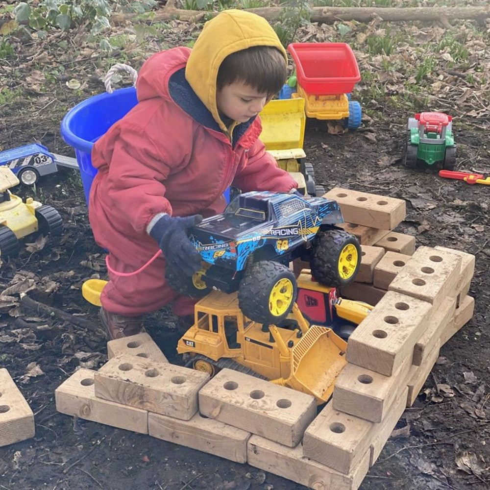 Lewiss Lightweight Softwood Bricks - Pack of 90