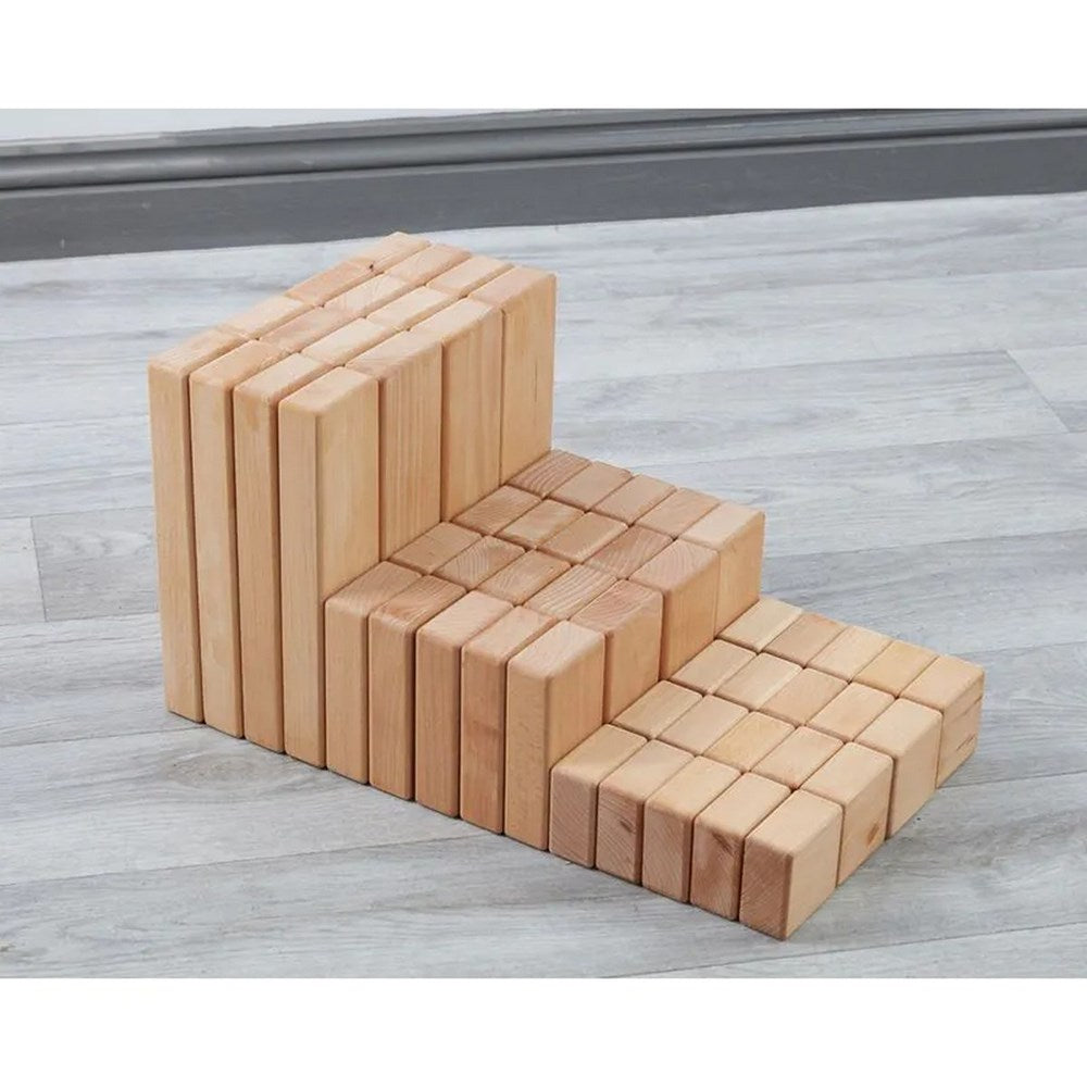 Cosy Unit Blocks 56 Piece Set Cw Storage Box