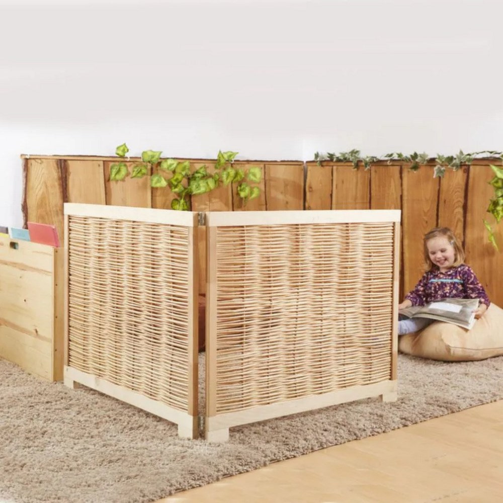 Cosy Wicker Room Divider