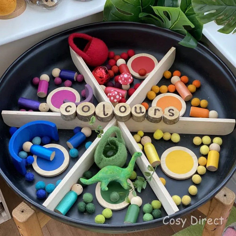 Cosy Deep Tuff Tray Insert - Wooden Divider