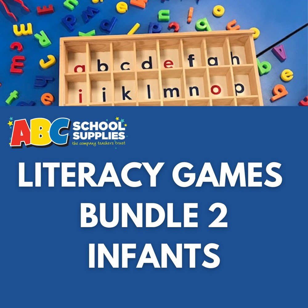 ABC Literacy Games Bundle 2 - Infants - ABC School Supplies
