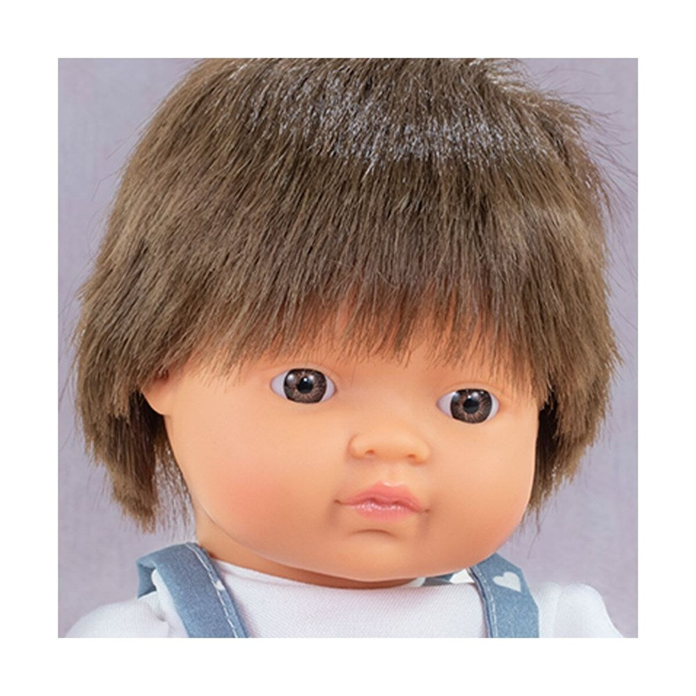 My Friends And Me Baby Doll Brown Hair Boy 38Cm