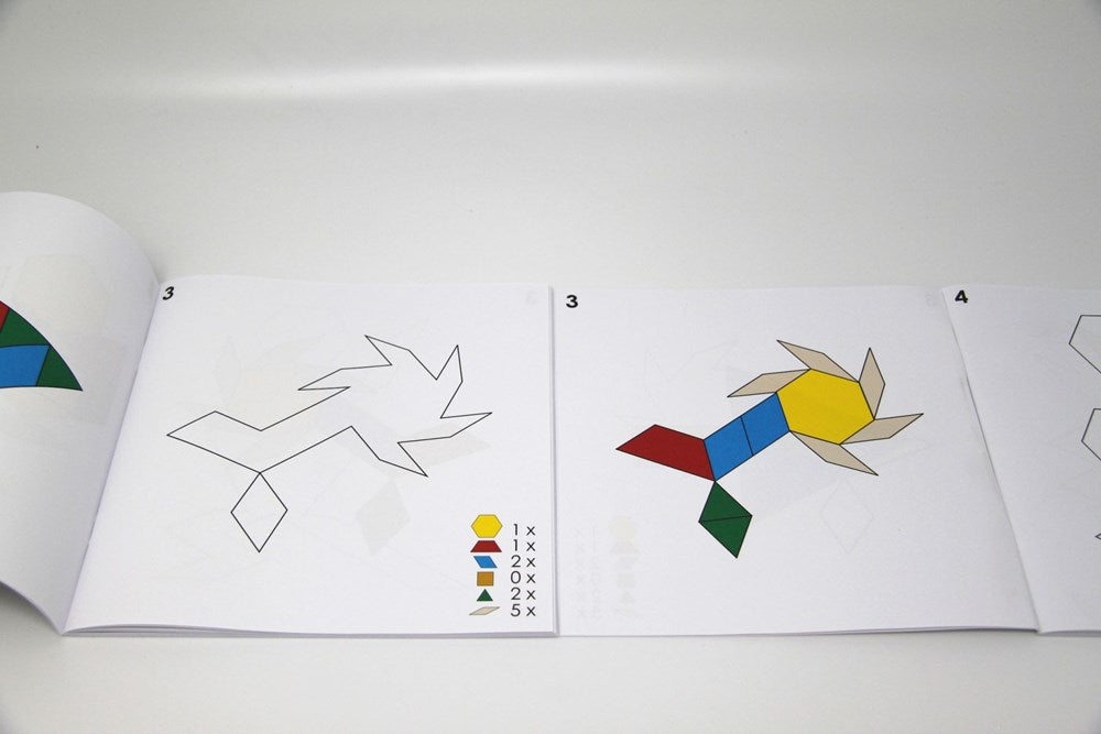Pattern Blocks Activity Book
