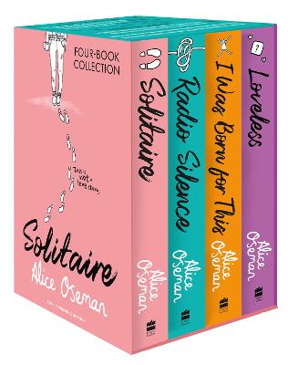 Alice Oseman Four - Book Collection Box Set (Solitaire, Radio Silence, I Was Born For This, Loveless) - ABC School Supplies