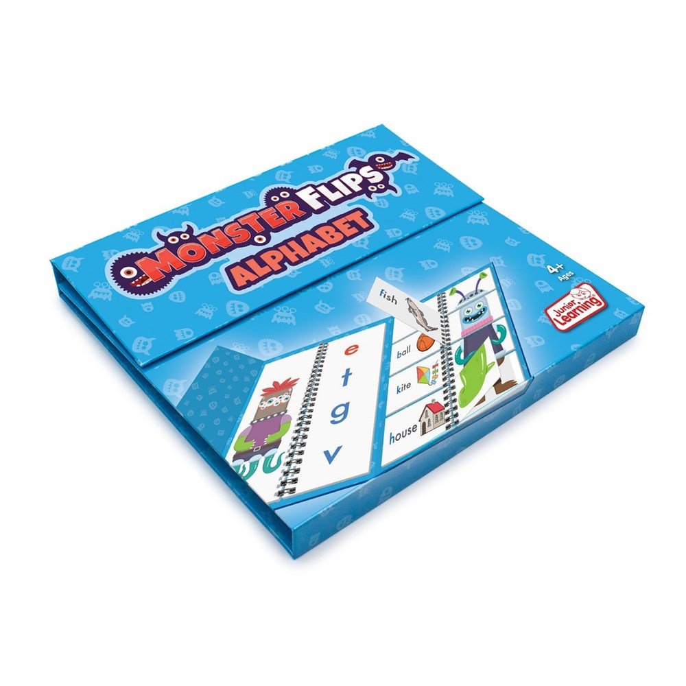 Alphabet Monster Flips - ABC School Supplies